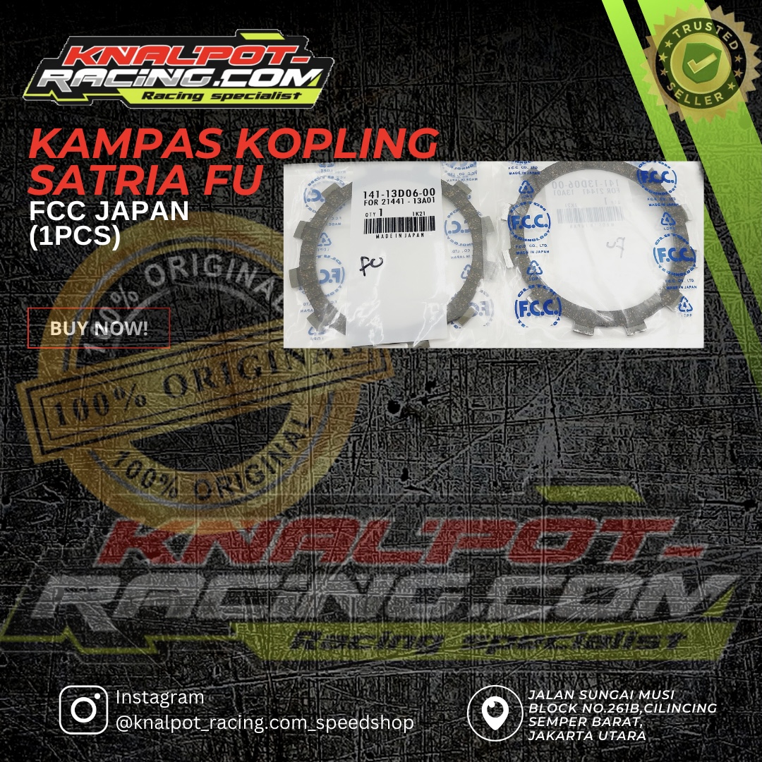 KAMPAS KOPLING SATRIA FU FCC JAPAN(1PCS)